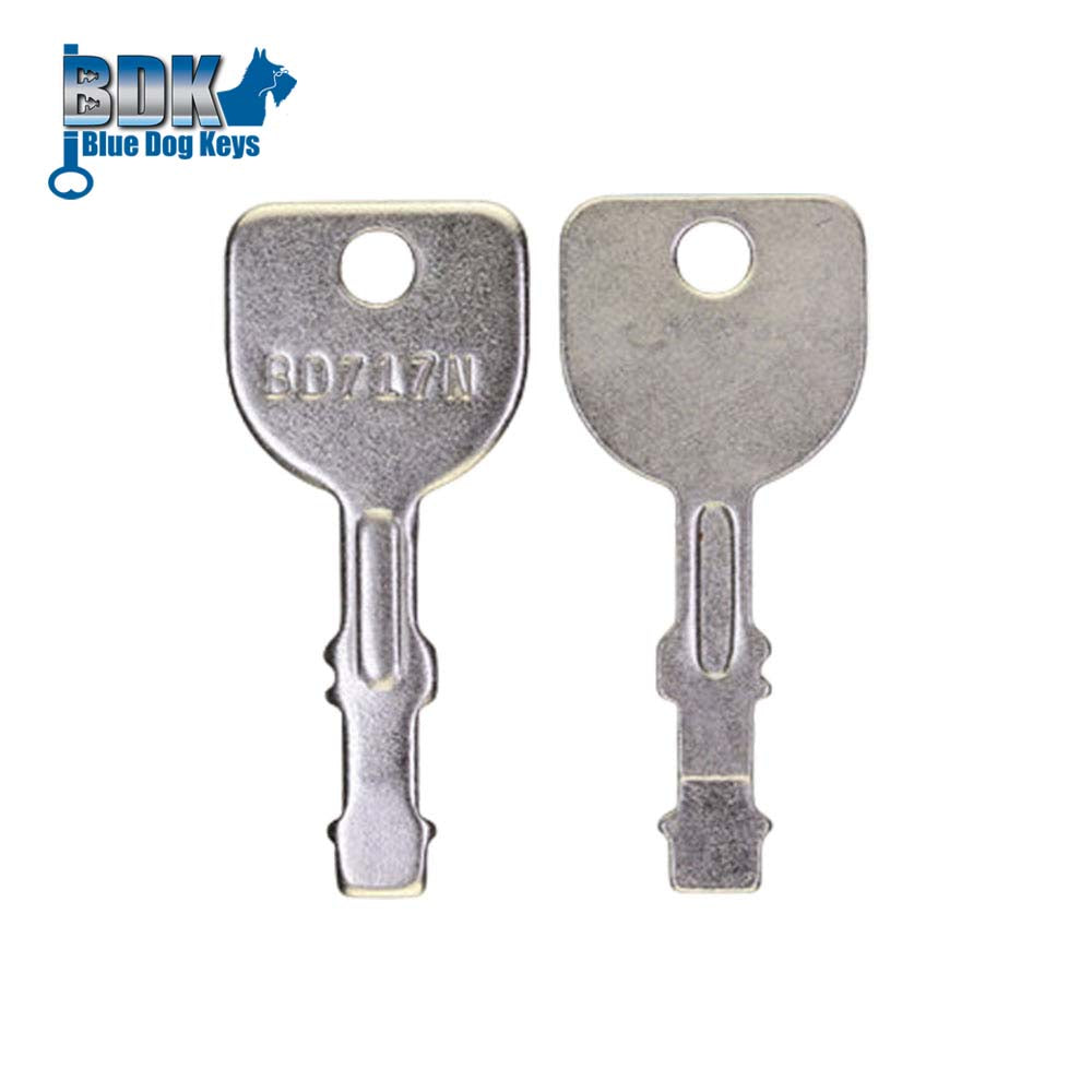 Framon Blue Dog Boat Keys BD717N Equipment Cadet Deere Honda Indak Kubota