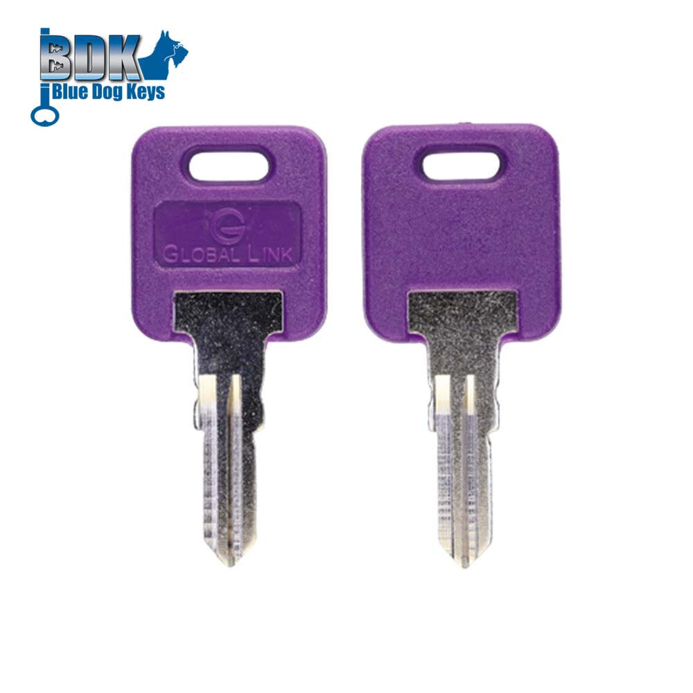 Framon Blue Dog Boat Keys BD984 Global Link G301-G390 Purple Head
