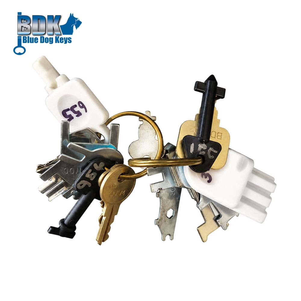 Framon Blue Dog Boat Keys BDDKS Dispenser Key Set (16 Keys)