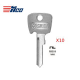 Mercedes Benz Key Blank - MB59 (Packs of 10)