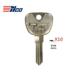 BMW Key Blank - BM-2 / BMW3 (Packs of 10)