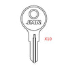 C1041P Chicago Commercial & Residencial Key Blank - C1041P / CHI-15D (Packs of 10)