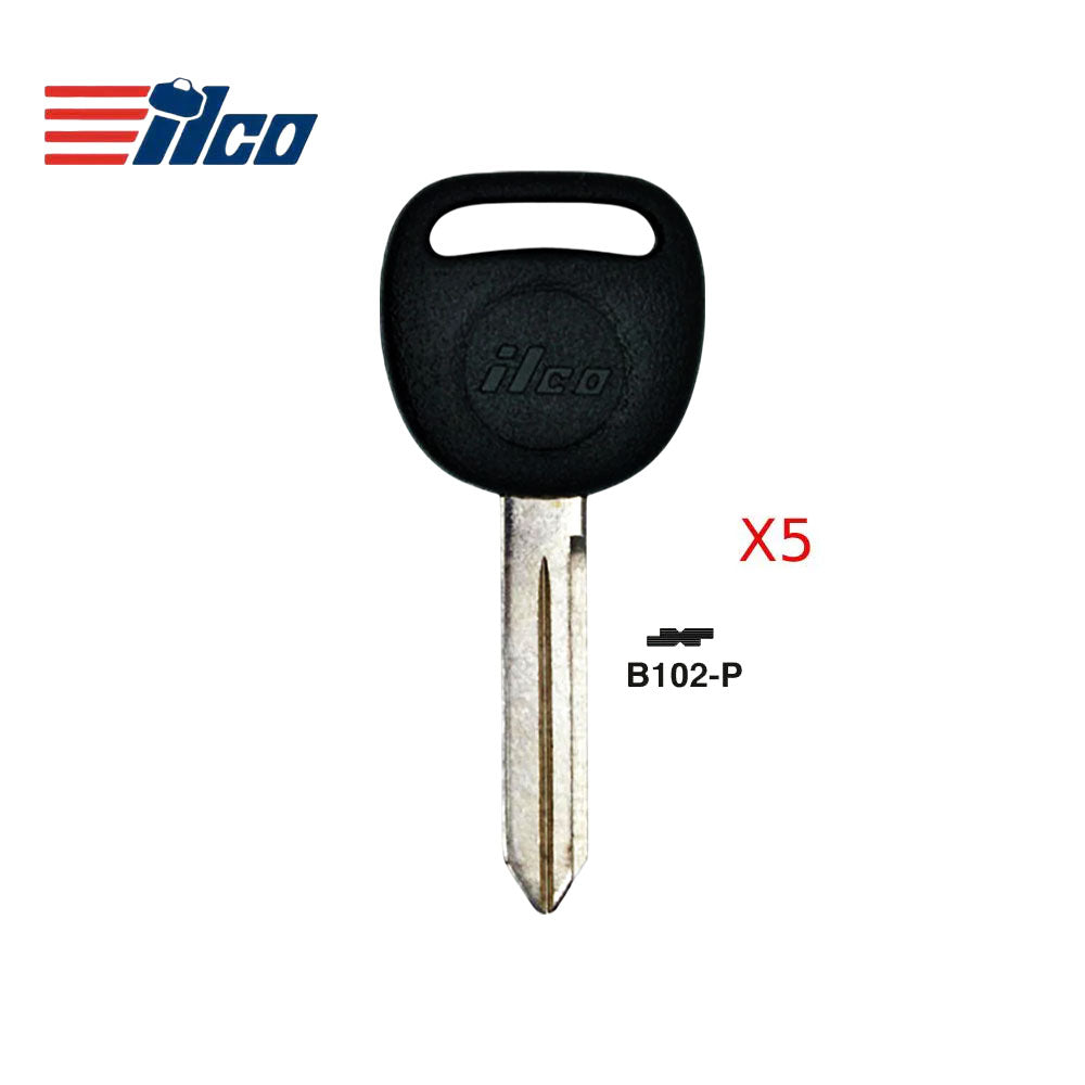 GM Key Blank - GM-39.P  / B102-P  (Packs of 5)