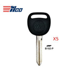 GM Key Blank - GM-39.P  / B102-P  (Packs of 5)