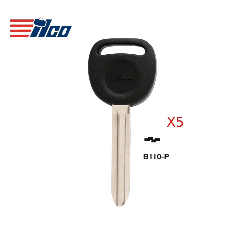 Chevrolet GMC Hummer Isuzu Key Blank - GM-38.P / B110-P (Packs of 5)