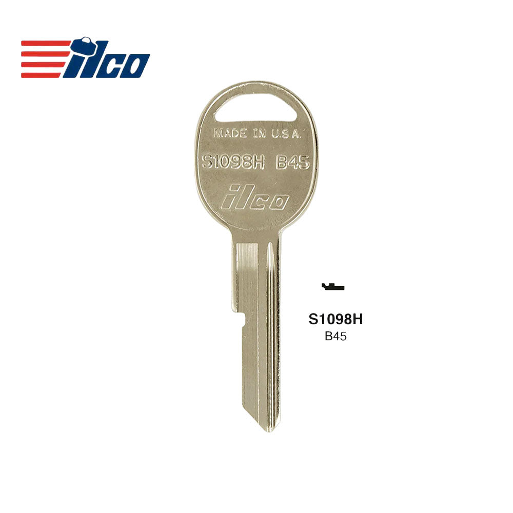 GM Key Blank -  GM-12E / B45