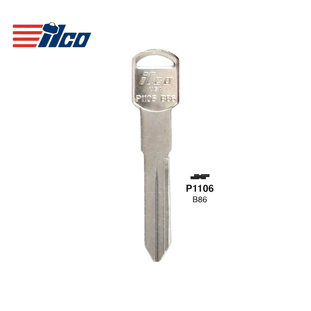 GM Key Blank - GM-14E / B86