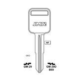 GM Key Blank - B69 / GM-29D