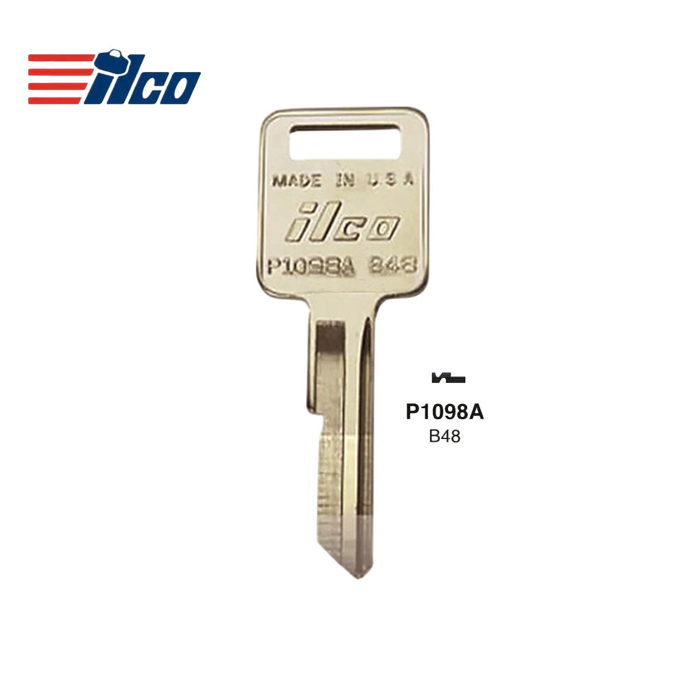 B46 Key GM Key Blank - GM-6E / B48 – Locksmith Keyless