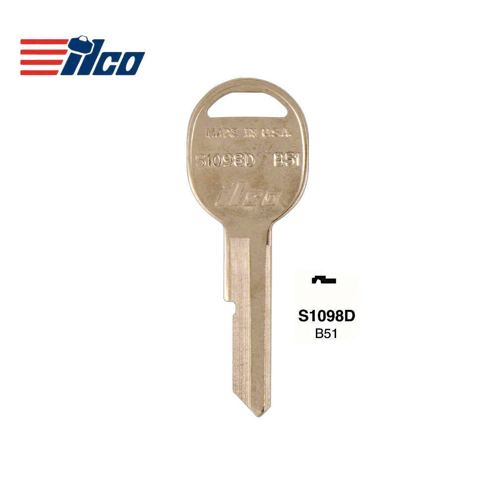 GM Key Blank - GM-11 / B51