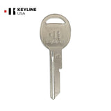 Keyline Mechanical Metal Key Replacement for GM - BB51 / B51