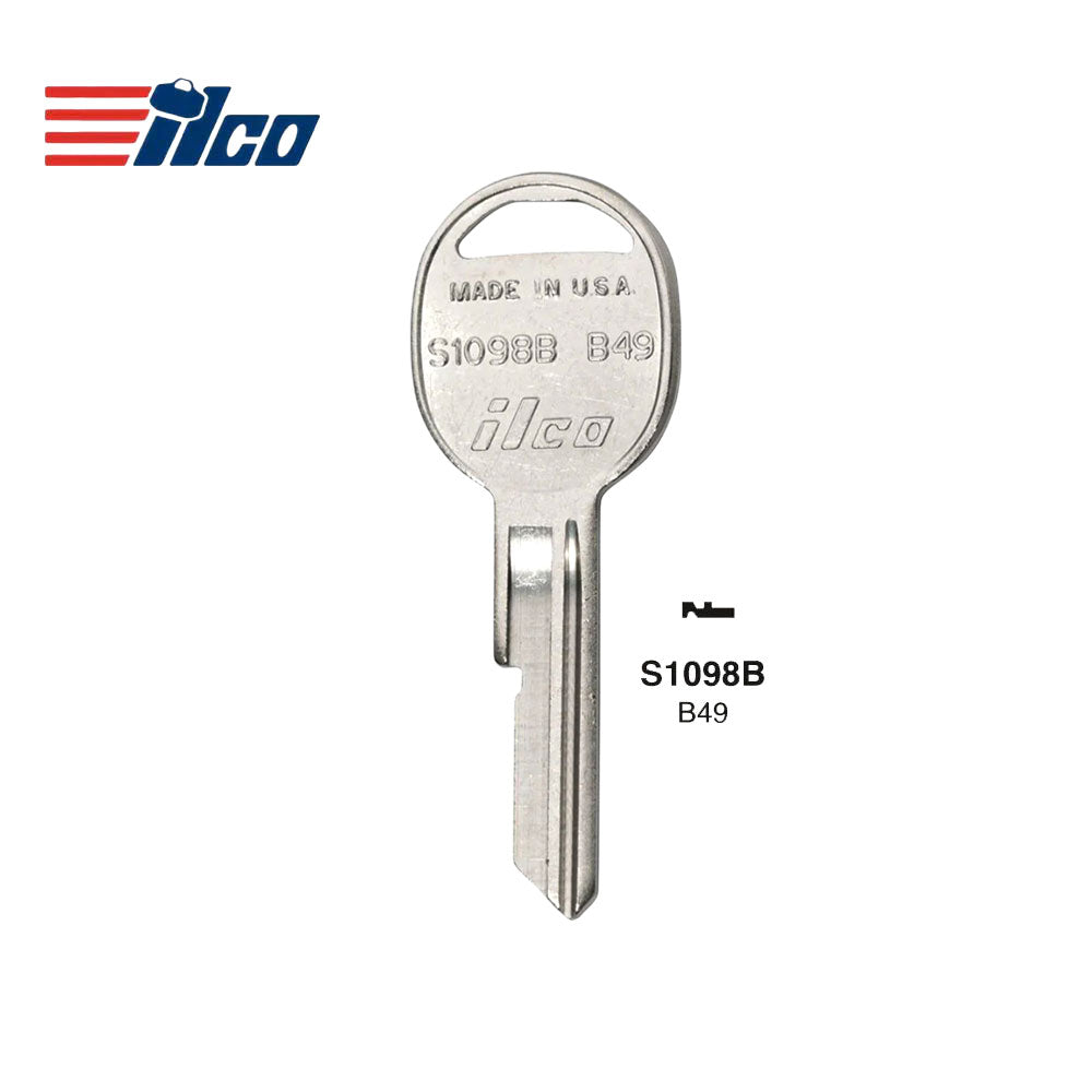 GM Key Blank - GM-10 / B49