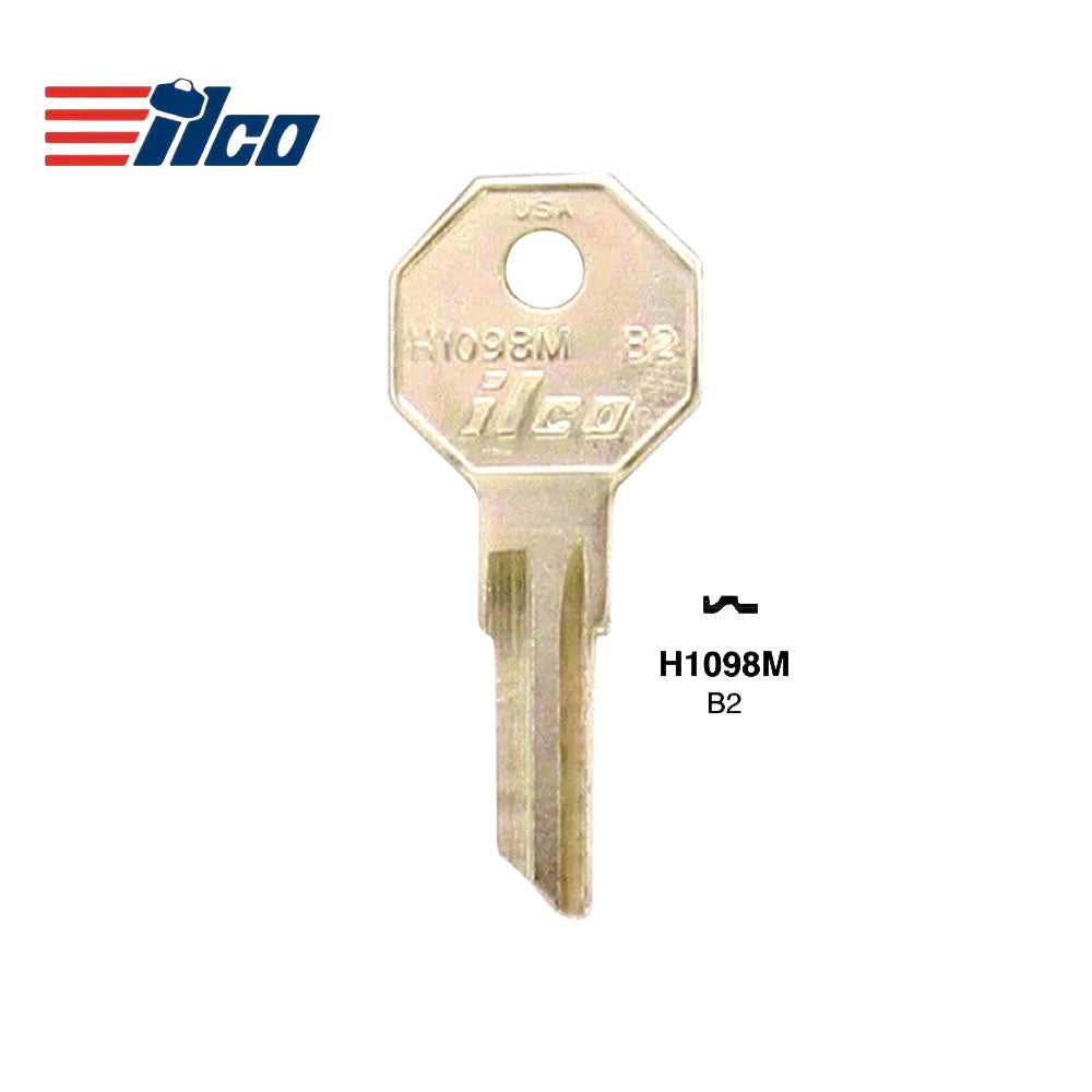 GM Key Blank - GM-33 / H1098M