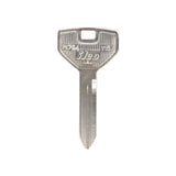 Chrysler Jeep Dodge Mitsubishi Key Blank - CHR-14E / Y157 (Packs of 10)