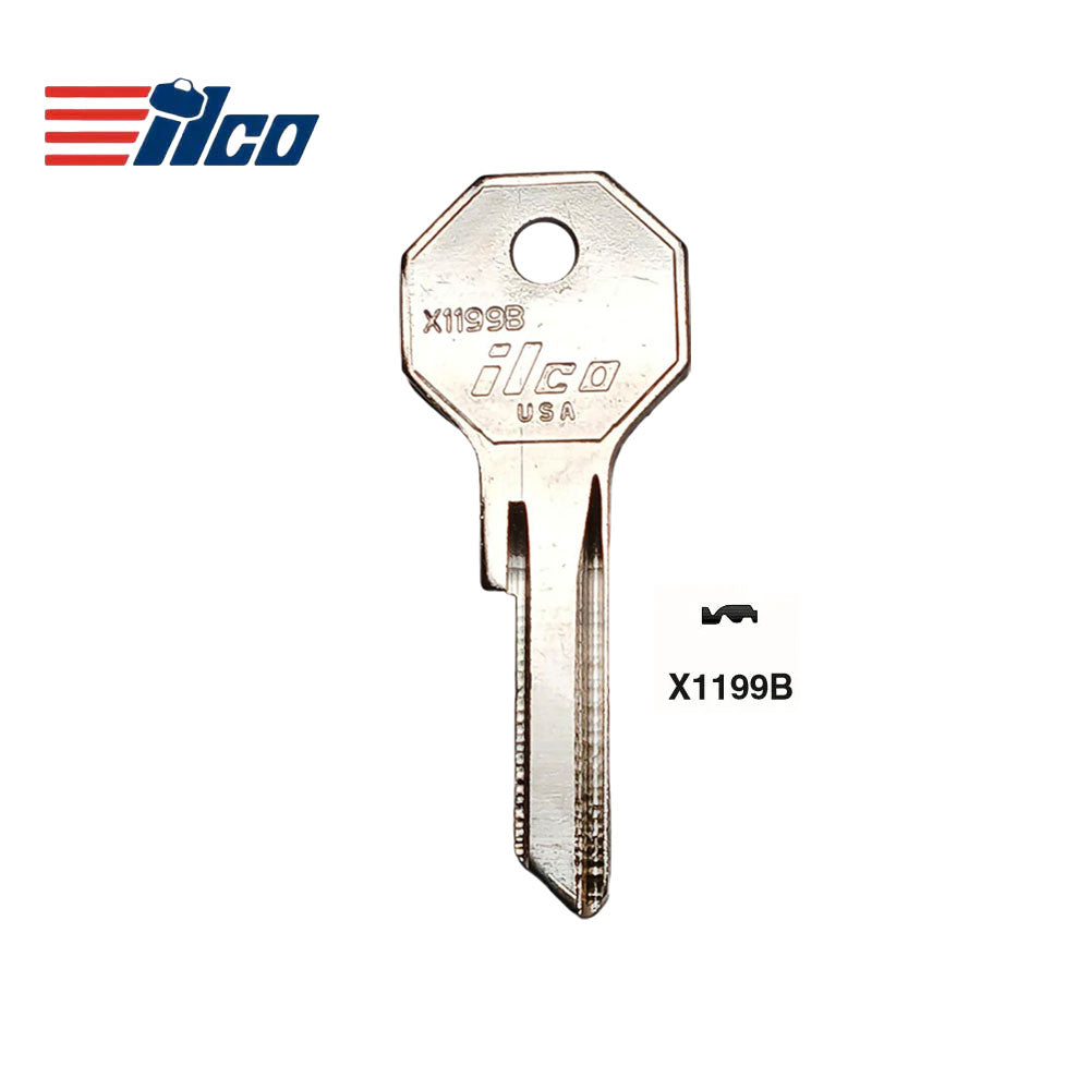 Chrysler Dodge Key Blank - BAS-2I / X1199B