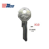 Chrysler Key Blank - Y133 (Packs of 10)