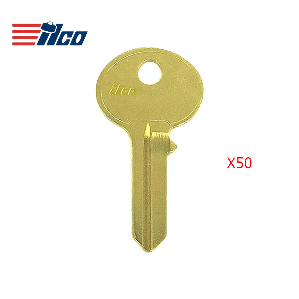 CO106 / 1003M Hudson 5-Pin Cabinet Key Blank - Brass Finish CO106 BR -  HUD-3 (50 Pack)