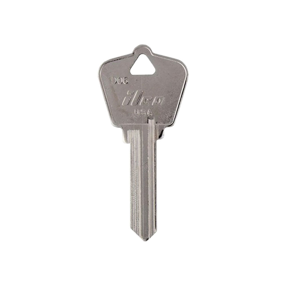 ILCO DO6 6-Pin Dominion Lock Key Blank