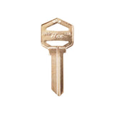 ILCO EZ1-BR Import Lockset Key Blank - Brass