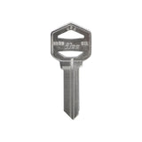 ILCO AL00001132 Donner Kwikset Nickel Plated House Key Blank (Pack of 10)