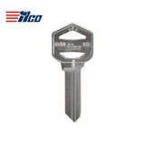 ILCO AL00001132 Donner Kwikset Nickel Plated House Key Blank
