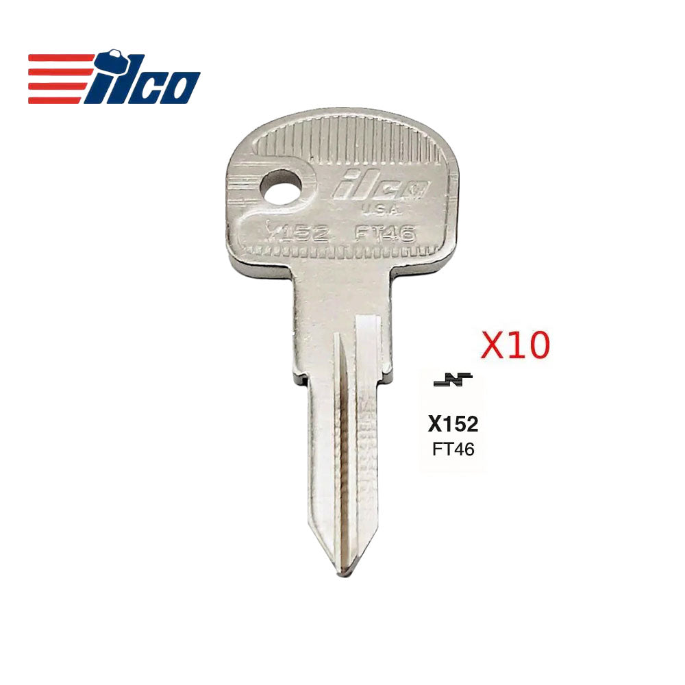 Fiat Key Blank - FI-6I / FT46 (Packs of 10)