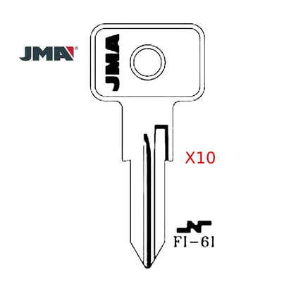Fiat Key Blank - FT46 / FI-6I (Packs of 10)