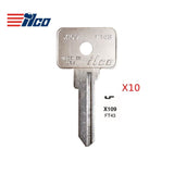 Fiat Key Blank - FI-7I / FT43 (Packs of 10)