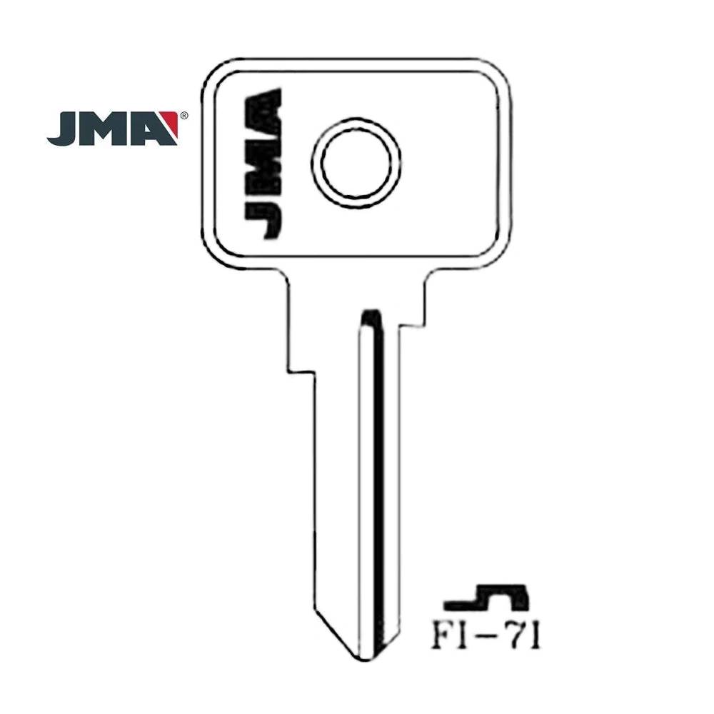 Fiat Key Blank - FT43 / FI-7I - Discontinued