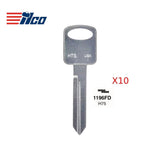 Ford Lincoln Key Blank - FO-15DE  / H75 (Packs of 10)