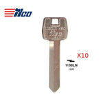 Ford Lincoln Mercury Key Blank - FO-11DE / H60 (Packs of 10)
