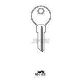 JMA FR-11DE / FR2 / L54G 6-Wafer Fort CompX Brass Key