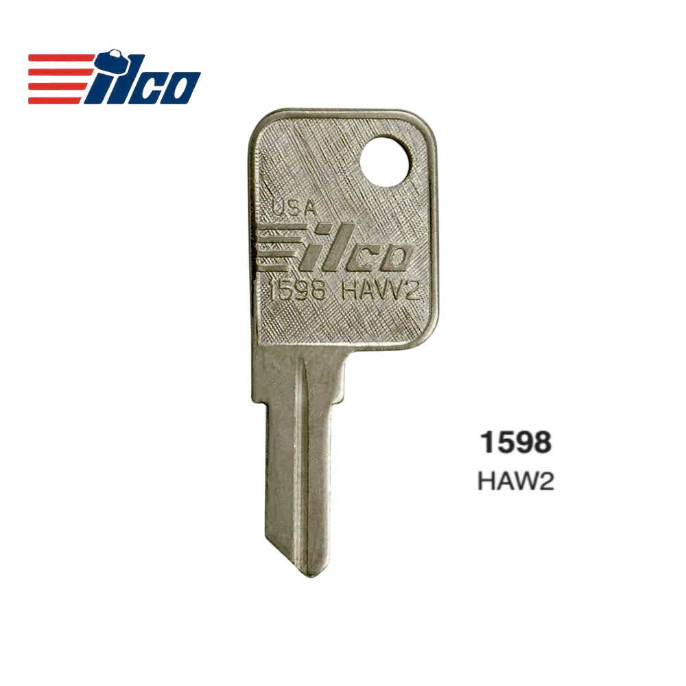 ILCO 1598 Haworth Cabinet Key Blank - HAW2