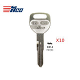 Honda Acura Key Blank - HOND-16DE / HD103 (Packs of 10)