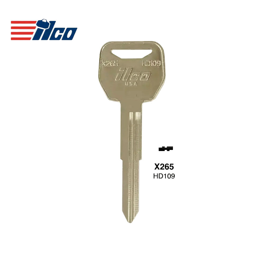 Honda Key Blank - HOND-33 / HD114