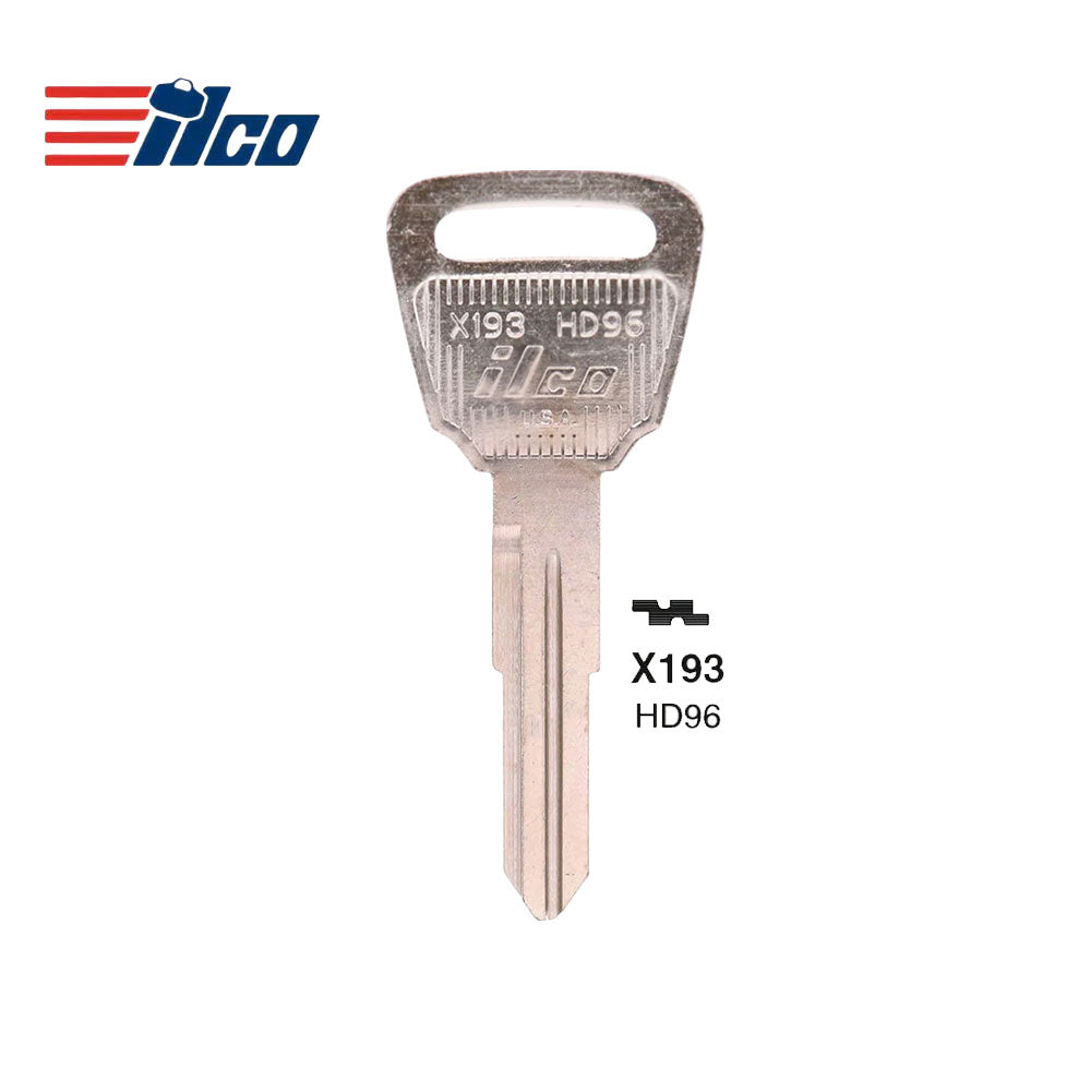 Honda Key Blank - HOND-39D / HD96