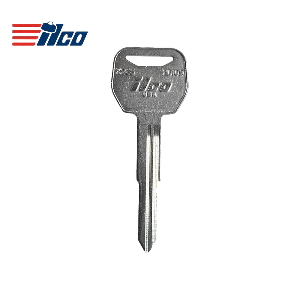 ILCO HD109 Honda Motorcycle Key Blank - X265 – Locksmith Keyless