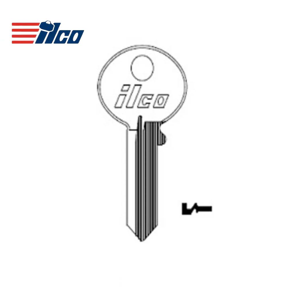 ILCO Hudson Cabinet Key Blank - 5 Pin Or Disc - H20