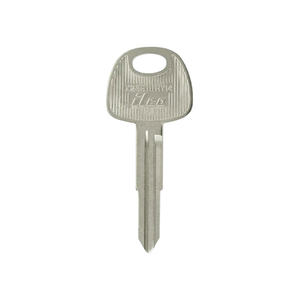 1997 - 2010 Hyundai Kia Key Blank - HY-10 / HY14 / X236