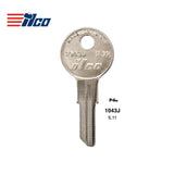 1043J Commercial & Residential Key Blank - TIM-1D /  IL11