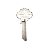 ILC-4DE / IN3 / IN36 / X1054K Ilco 5-Wafer Cabinet Key Brass (Packs of 10)
