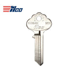 ILC-4DE / IN3 / IN36 / X1054K Ilco 5-Wafer Cabinet Key Brass