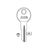 1054B Commercial & Residencial Key Blank - IN8 / ILC-7D
