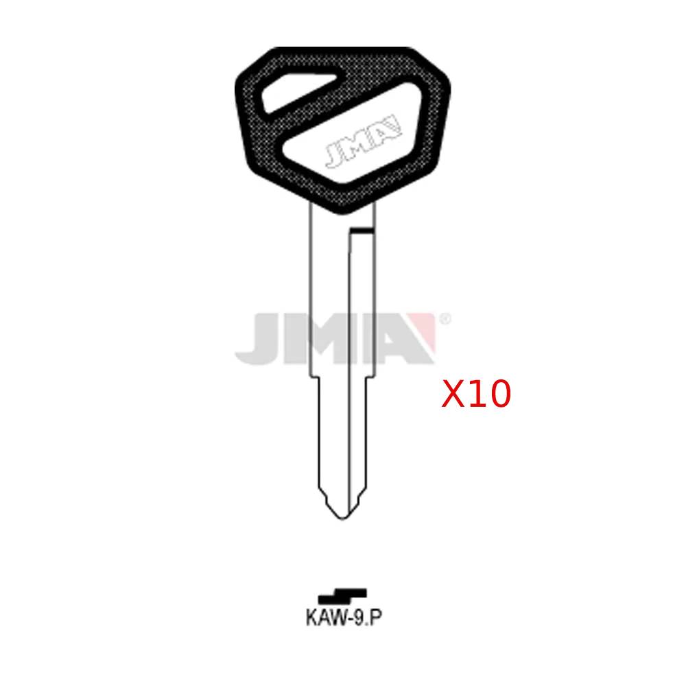 JMA Kawasaki Motorcycle Key Blank - KAW-9P / KW16-P / X91 / X105