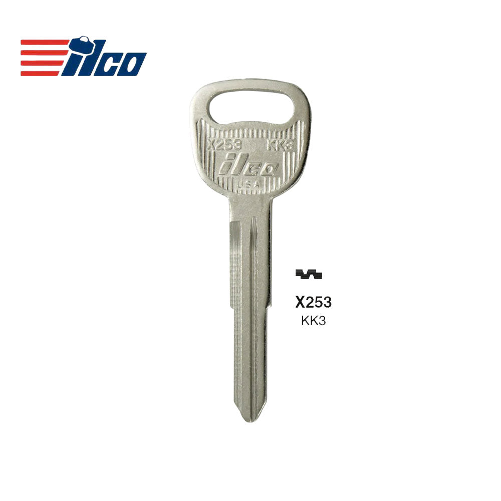 Kia Key Blank - KI-3D / KK3