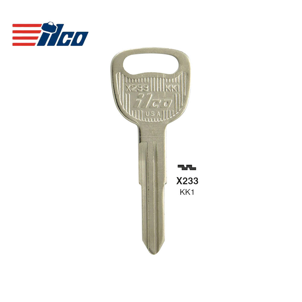 Hyundai Kia Key Blank - KI-1D / KK1
