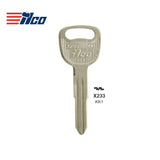 Hyundai Kia Key Blank - KI-1D / KK1