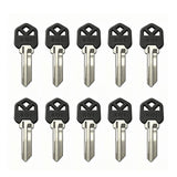 AKS KEYS KW1 Brass Key Blank with Plastic Head (10 Pack)