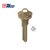 A1176ST Kwikset Commercial & Residencial Key Blank - Brass - KWI-2D / KW10