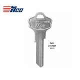 A1176ST Kwikset Commercial & Residencial Key Blank - Nickel Plated - KWI-2D / KW10